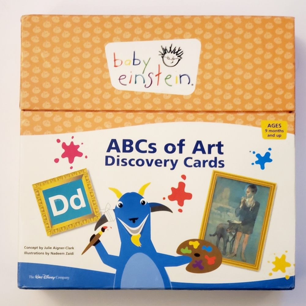 Disney Baby Einstein: ABCs of Art Discovery 26 Flash cards